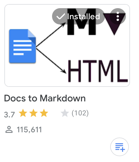 Docs to Markdown app